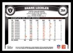 2011 Topps #264  Shane Lechler  Back Thumbnail