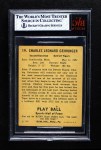 1941 Play Ball #19 Charlie Gehringer Back Thumbnail