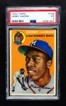 1954 Topps #128 Hank Aaron Front Thumbnail