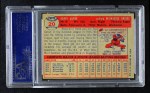 1957 Topps #20 Hank Aaron Back Thumbnail