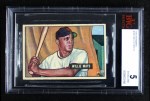 1951 Bowman #305 Willie Mays Front Thumbnail