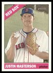 2015 Topps Heritage #597  Justin Masterson  Front Thumbnail