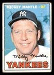 1967 Topps #150  Mickey Mantle  Front Thumbnail