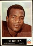1965 Philadelphia #31  Jim Brown   Front Thumbnail