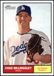 2010 Topps Heritage #190  Chad Billingsley  Front Thumbnail