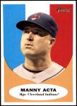2010 Topps Heritage #222  Manny Acta  Front Thumbnail