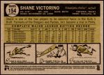 2010 Topps Heritage #154  Shane Victorino  Back Thumbnail