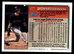 1994 Topps Traded #82 T Howard Johnson  Back Thumbnail