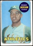1969 Topps #260 Reggie Jackson Front Thumbnail