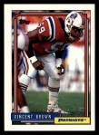 1992 Topps #142  Vincent Brown  Front Thumbnail