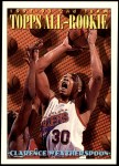 1993 Topps #179   -  Clarence Weatherspoon All-Rookie Team Front Thumbnail