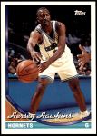 1993 Topps #276  Hersey Hawkins  Front Thumbnail