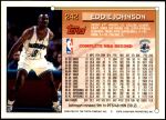 1993 Topps #242  Eddie Johnson  Back Thumbnail