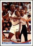 1993 Topps #295  Mark Aguirre  Front Thumbnail
