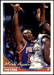1993 Topps #185  Mark Aguirre  Front Thumbnail