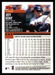 2000 Topps #193  Jeff Kent  Back Thumbnail