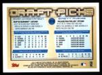 2000 Topps #213   -  Brett Myers / Ryan Christianson Draft Picks Back Thumbnail