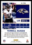 2017 Score #114  Terrell Suggs  Back Thumbnail