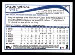 2014 Topps #544  Jason Vargas  Back Thumbnail
