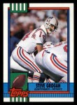1990 Topps #418  Steve Grogan  Front Thumbnail