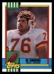 1990 Topps #134  Ed Simmons  Front Thumbnail