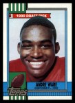 1990 Topps #349  Andre Ware  Front Thumbnail