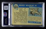 1954 Topps World on Wheels #173 BLU  Buick Wildcat III Back Thumbnail
