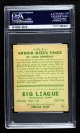 1933 Goudey #2 Dazzy Vance Back Thumbnail