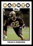 2008 Topps #432  Tracy Porter  Front Thumbnail