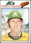1977 Topps #402  Tommy Helms  Front Thumbnail