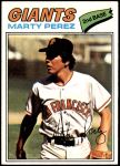 1977 Topps #438  Marty Perez  Front Thumbnail
