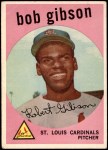 1959 Topps #514 Bob Gibson Front Thumbnail