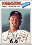 1977 Topps #123  Fred Stanley  Front Thumbnail