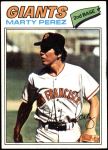1977 Topps #438  Marty Perez  Front Thumbnail