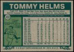 1977 Topps #402  Tommy Helms  Back Thumbnail