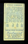 1911 T205 Kid Elberfeld Back Thumbnail