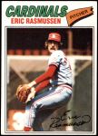 1977 Topps #404  Eric Rasmussen  Front Thumbnail