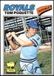 1977 Topps #93  Tom Poquette  Front Thumbnail