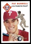 2003 Topps Heritage #11 NEW Pat Burrell   Front Thumbnail
