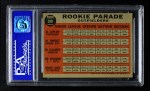 1962 Topps #598 - Manny Jimenez / Jim Hickman / Ed Olivares / Howie Goss / Al Luplow Rookie Parade - Outfielders Back Thumbnail