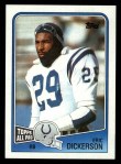 1988 Topps #118  Eric Dickerson  Front Thumbnail