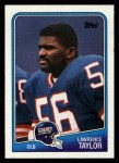 1988 Topps #285  Lawrence Taylor  Front Thumbnail