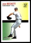 2004 Topps Heritage New Age Performers #15  Josh Beckett  Front Thumbnail