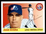 2004 Topps Heritage #320  Juan Rivera  Front Thumbnail