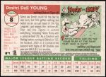 2004 Topps Heritage #8 OLD Dmitri Young  Back Thumbnail
