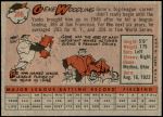 1958 Topps #398  Gene Woodling  Back Thumbnail