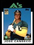 2001 Topps Traded #116 T  -  Jose Canseco 86  Front Thumbnail
