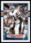 1989 Topps Traded #52 T Steve Atwater  Front Thumbnail