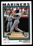 2004 Topps #156  Mike Cameron  Front Thumbnail