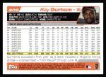 2004 Topps #205  Ray Durham  Back Thumbnail